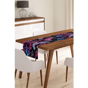 Realhomes RUNNER3702 Etnik Motifli Dijital Baskılı Modern Runner