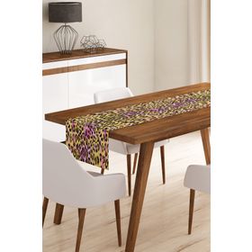 Realhomes RUNNER3767 Leopar Motifli Dijital Baskılı Runner