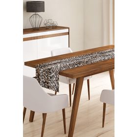 Realhomes RUNNER3767 Leopar Motifli Dijital Baskılı Runner