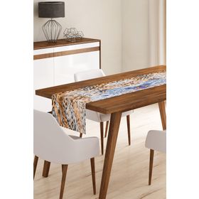 Realhomes RUNNER3788 Leopar Motifli Dijital Baskılı Runner