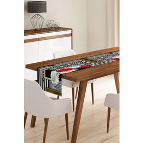 Realhomes RUNNER4258 Modern Desenli Özel Tasarım Dijital Baskılı Runner Runner-