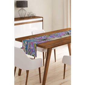 Realhomes RUNNER4258 Modern Desenli Özel Tasarım Dijital Baskılı Runner Runner