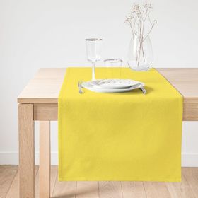 Realhomes Sarı Renkli Dijital Baskılı Süet Runner
