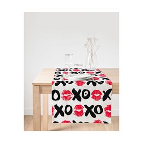 Realhomes XO Özel Tasarımlı Dijital Baskılı Süet Runner
