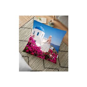 Realhomes YER-744 Dijital Baskılı Dekoratif 70x70 cm Yer Minderi