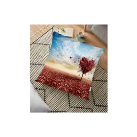 RealHomes YER-808 Dijital Baskılı 70x70 cm Yer Minderi