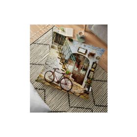 RealHomes YER-810 Dijital Baskılı 70x70 cm Yer Minderi