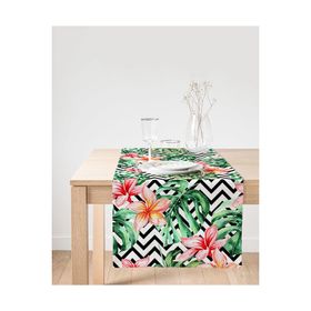 Realhomes Zigzag Zebra Desenli Dijital Baskılı Süet Runner