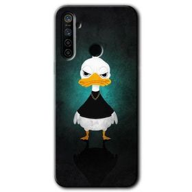 Realme 5I Angry Duck Baskılı Uyumlu Silikon Kılıf