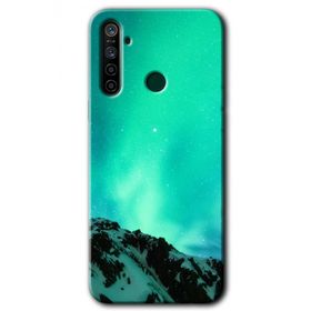 Realme 5I Aurora Baskılı Uyumlu Silikon Kılıf