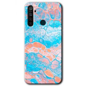 Realme 5I Bubbles 1 Baskılı Uyumlu Silikon Kılıf