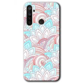 Realme 5I Çin Mandala 1 Baskılı Uyumlu Silikon Kılıf