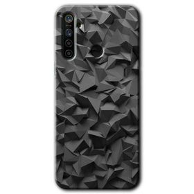 Realme 5I Dark Broke Baskılı Uyumlu Silikon Kılıf
