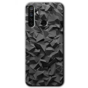 Realme 5I Dark Broke Baskılı Uyumlu Silikon Kılıf