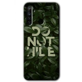 Realme 5I Do Not Hide Baskılı Uyumlu Silikon Kılıf
