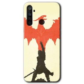 Realme 5I Dragon Hunter 1 Baskılı Uyumlu Silikon Kılıf