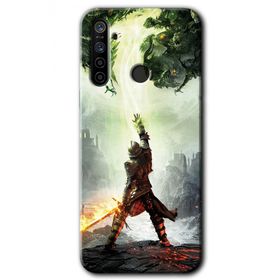 Realme 5I Dragon Hunter Baskılı Uyumlu Silikon Kılıf