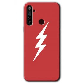 Realme 5I Flash Logo Baskılı Uyumlu Silikon Kılıf