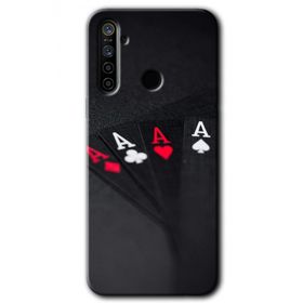Realme 5I Full As Baskılı Uyumlu Silikon Kılıf