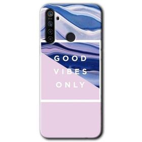 Realme 5I Good Vibes Baskılı Uyumlu Silikon Kılıf