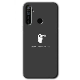 Realme 5I Headshot Baskılı Uyumlu Silikon Kılıf