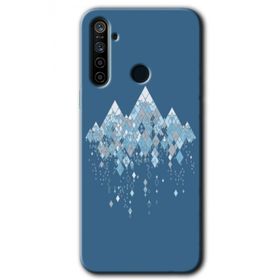 Realme 5I İceberg Baskılı Uyumlu Silikon Kılıf