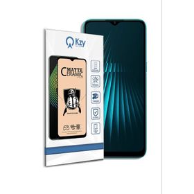 Realme 5i ile Uyumlu Tam Kaplayan Mat Seramik Nano Esnek Ekran Koruyucu