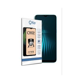 Realme 5i ile Uyumlu Tam Kaplayan Mat Seramik Nano Esnek Ekran Koruyucu