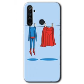 Realme 5I İzin Günü Baskılı Uyumlu Silikon Kılıf