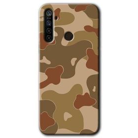 Realme 5I Kamuflaj 10 Baskılı Uyumlu Silikon Kılıf