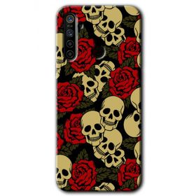 Realme 5I Kurukafa Aşk Baskılı Uyumlu Silikon Kılıf