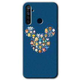 Realme 5I Mickey Baskılı Uyumlu Silikon Kılıf