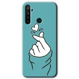 Realme 5I Mutluluk Baskılı Uyumlu Silikon Kılıf