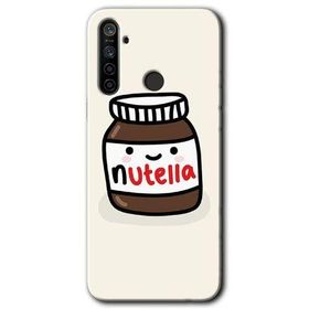 Realme 5I Nutella Aşkım Baskılı Uyumlu Silikon Kılıf