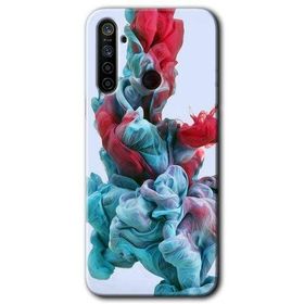 Realme 5I Renkli Karışım Baskılı Uyumlu Silikon Kılıf