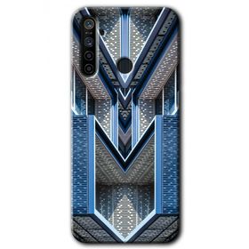 Realme 5I Retro Building Baskılı Uyumlu Silikon Kılıf