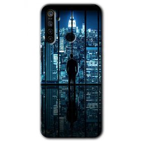 Realme 5I Şehir Manzarası Baskılı Uyumlu Silikon Kılıf