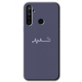 Realme 5I Sigara Zararlıdır Baskılı Uyumlu Silikon Kılıf