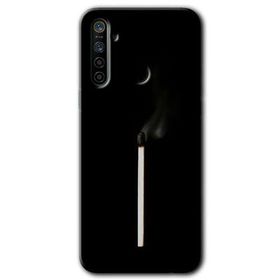 Realme 5I Sönmüş Kibrit Baskılı Uyumlu Silikon Kılıf