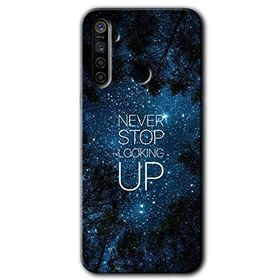 Realme 5I Stars Wallpaper Baskılı Uyumlu Silikon Kılıf