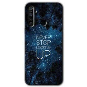 Realme 5I Stars Wallpaper Baskılı Uyumlu Silikon Kılıf