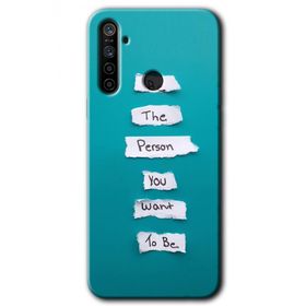 Realme 5I Want You Baskılı Uyumlu Silikon Kılıf