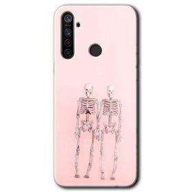 Realme 5I Yaşayan Çift Baskılı Uyumlu Silikon Kılıf