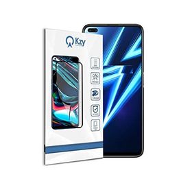 Realme 6 Pro ile Uyumlu Tam Kaplayan Fibernano Ekran Koruyucu Esnek Cam