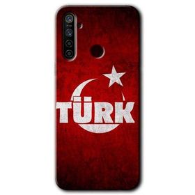 Realme 6I Ayyıldız Türk Baskılı Uyumlu Silikon Kılıf