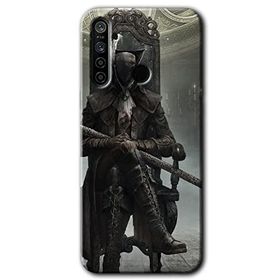 Realme 6I Bloodborne Hunters Baskılı Uyumlu Silikon Kılıf