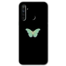 Realme 6I Butterfly Tree Baskılı Uyumlu Silikon Kılıf