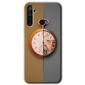 Realme 6I Clocks Artwork Baskılı Uyumlu Silikon Kılıf