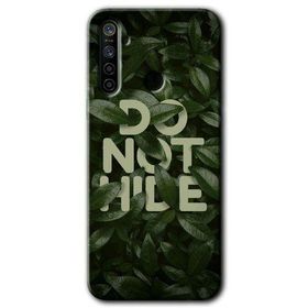 Realme 6I Do Not Hide Baskılı Uyumlu Silikon Kılıf