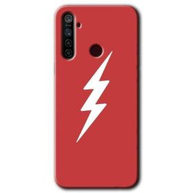 Realme 6I Flash Logo Baskılı Uyumlu Silikon Kılıf
